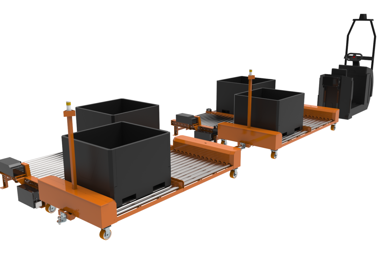 agv autonomous transfer cart