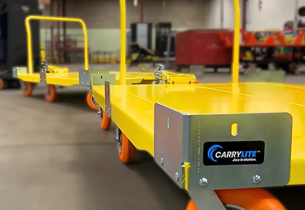 See how a major EV manufacturer phased out forklifts in their busy ...
