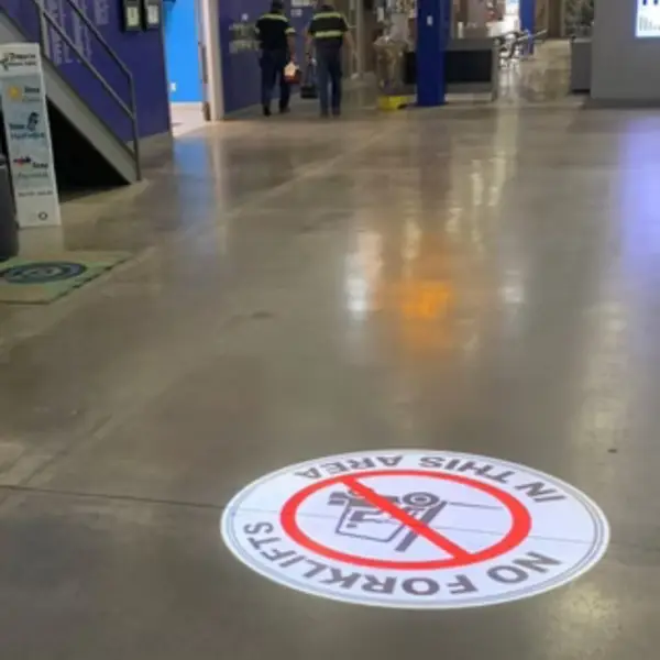 Projector L Shape Sign Sign Projectors – LED Floor & Wall Signs | Jtec