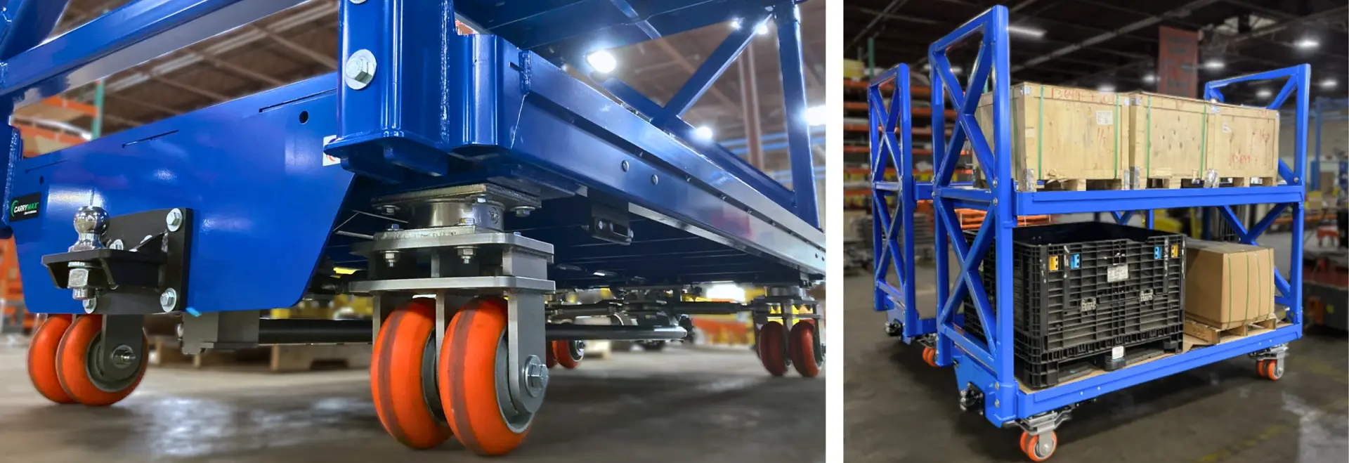 industrial carts steering